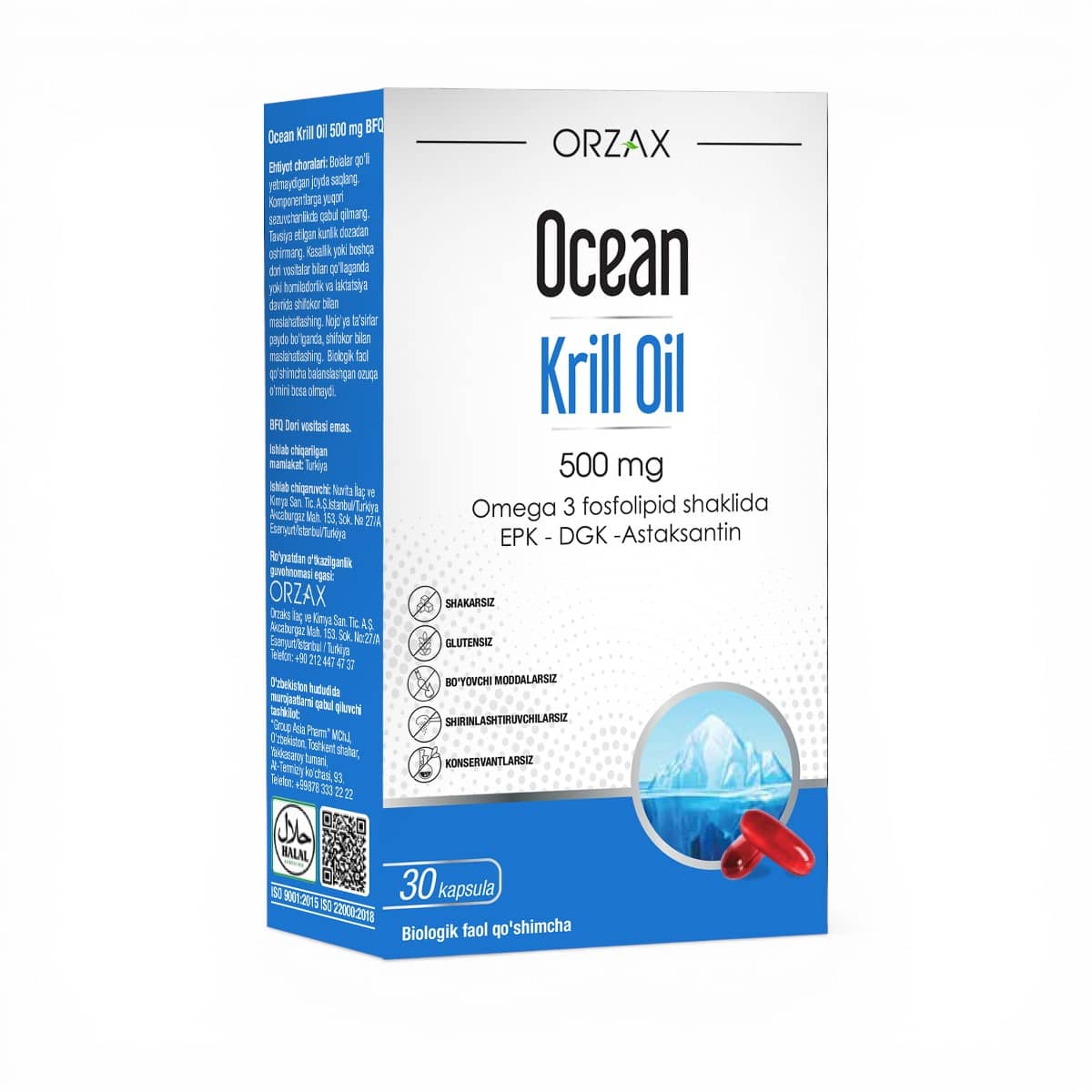 OCEAN, KRILL OIL 30 CAPS 1