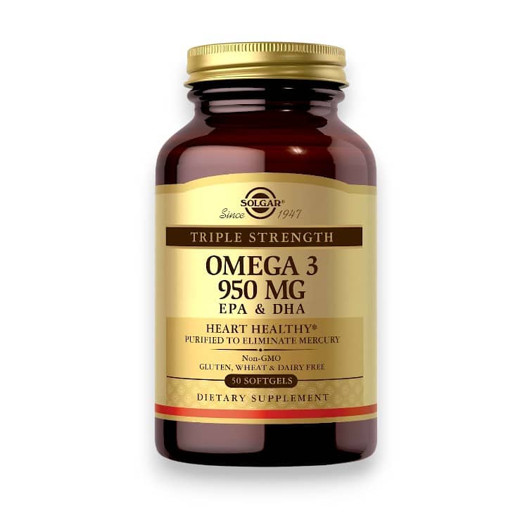 Solgar, Omega-3, EPA & DHA, Triple Strength, 950 mg, 50 Softgels 1