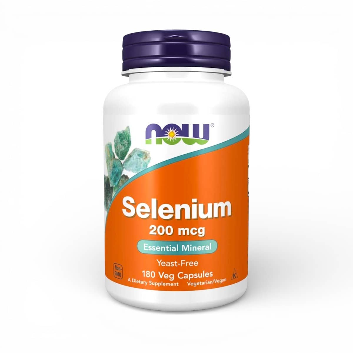 NOW Foods, Selenium, 200 mcg, 180 Veg Capsules 1