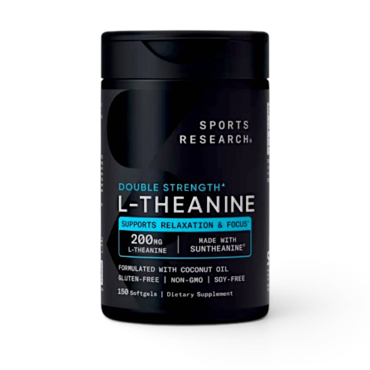 Sport Research, L-theanine, 200 mg, 150 SoftGels 1