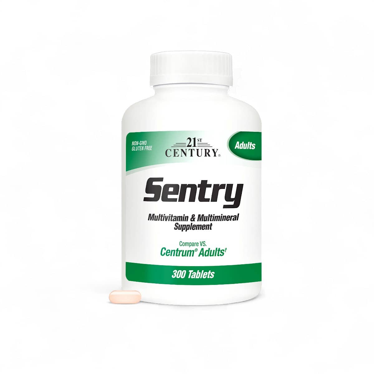 21st Century, Sentry, Adults Multivitamin & Multimineral Supplement, 300 Tablets 1