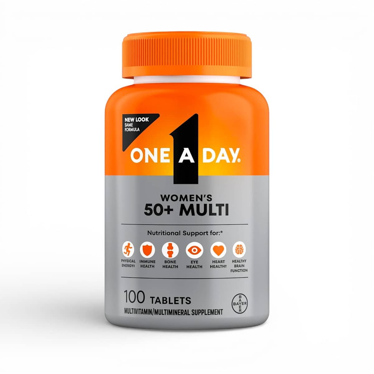 One A Day, Women's 50+ Complete Multivitamin, 100 Tablets 1