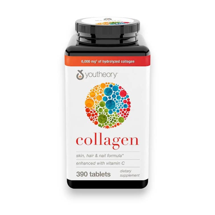Youtheory, Collagen, 6,000 mg, 390 Tablets 1