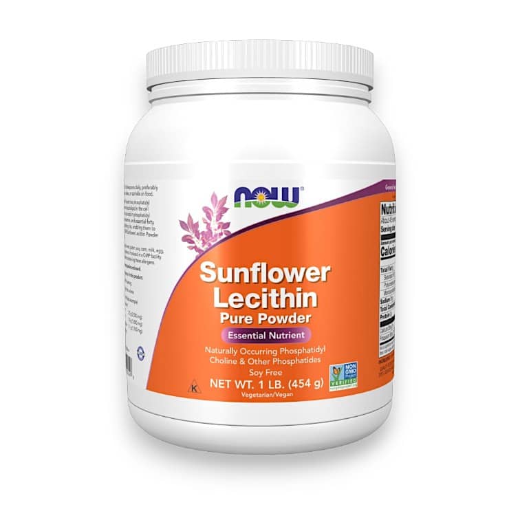 NOW Foods, Sunflower Lecithin, Pure Powder, 1 lb (454 g) 1