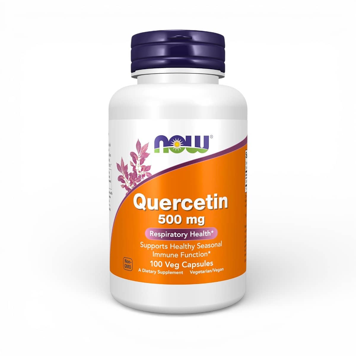NOW Foods, Quercetin, 500 mg, 100 Veg Capsules 1