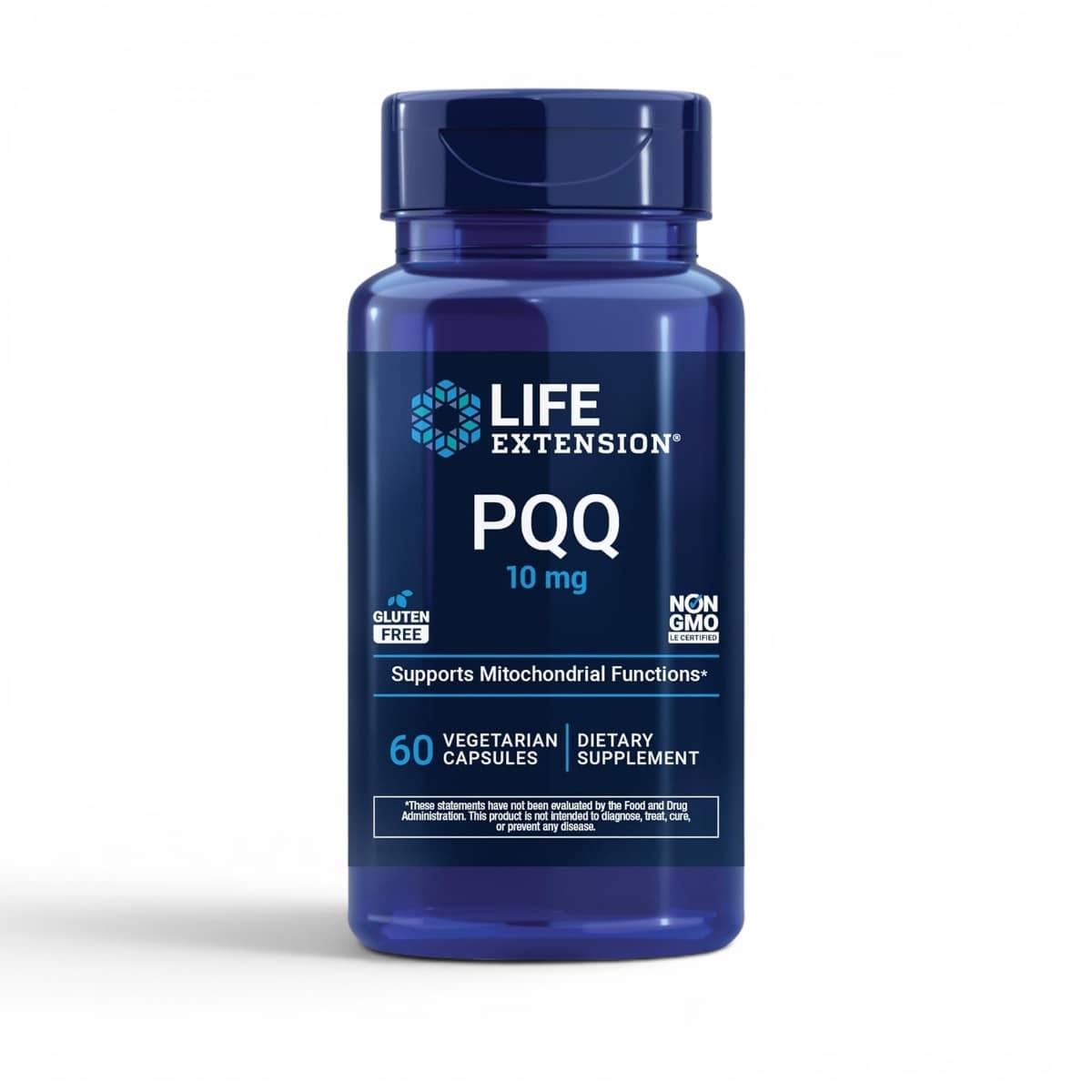 Life Extension, PQQ, 10 mg, 60 Vegetarian Capsules 1