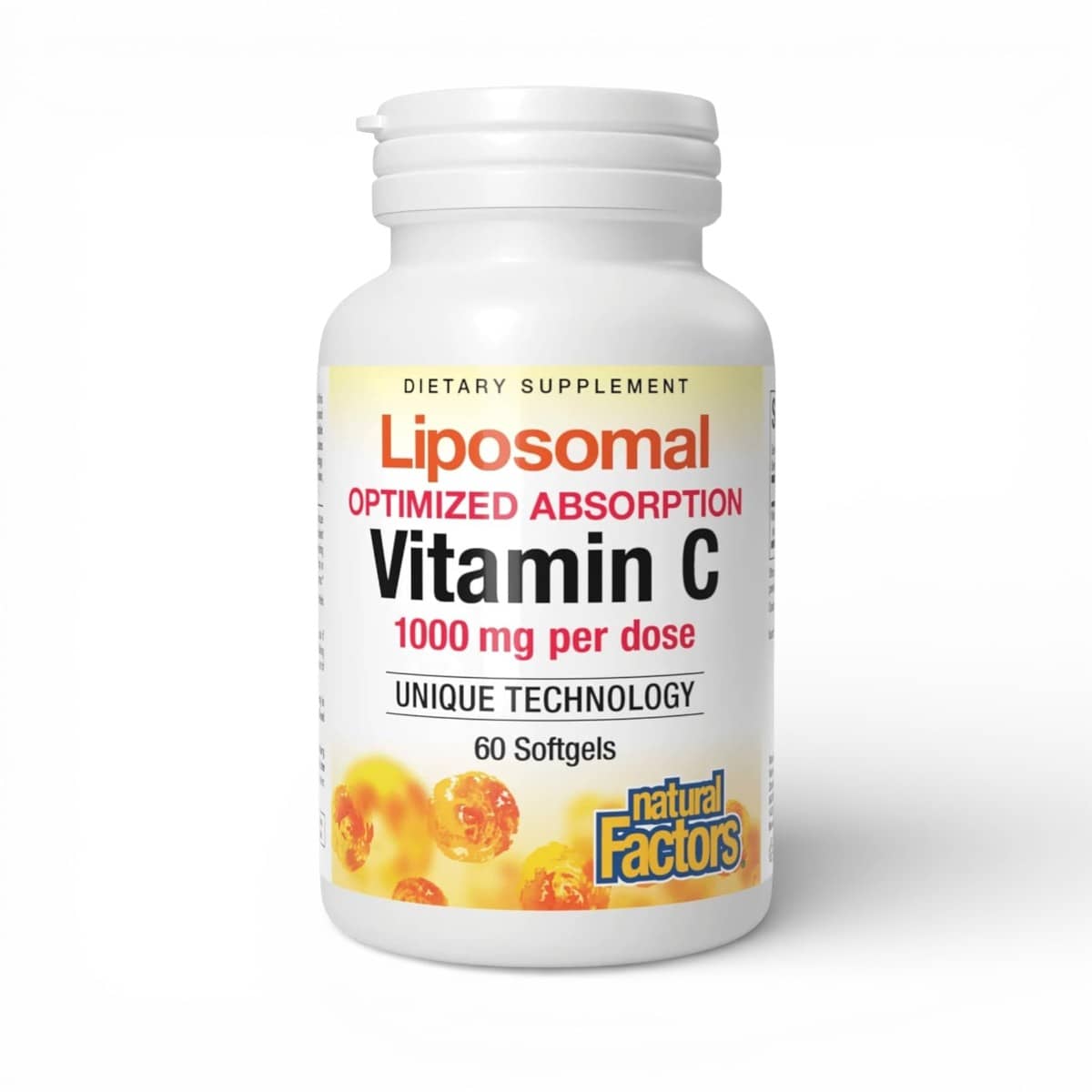 Natural Factors, Liposomal Vitamin C, 90 Softgels (500 mg per Softgel) 1