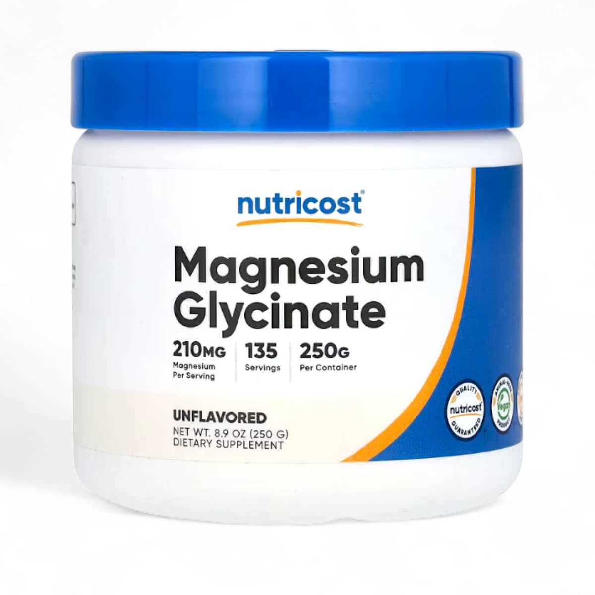 Nutricost, Magnesium Glycinate, Unflavored , 8.9 oz (250 g) 1