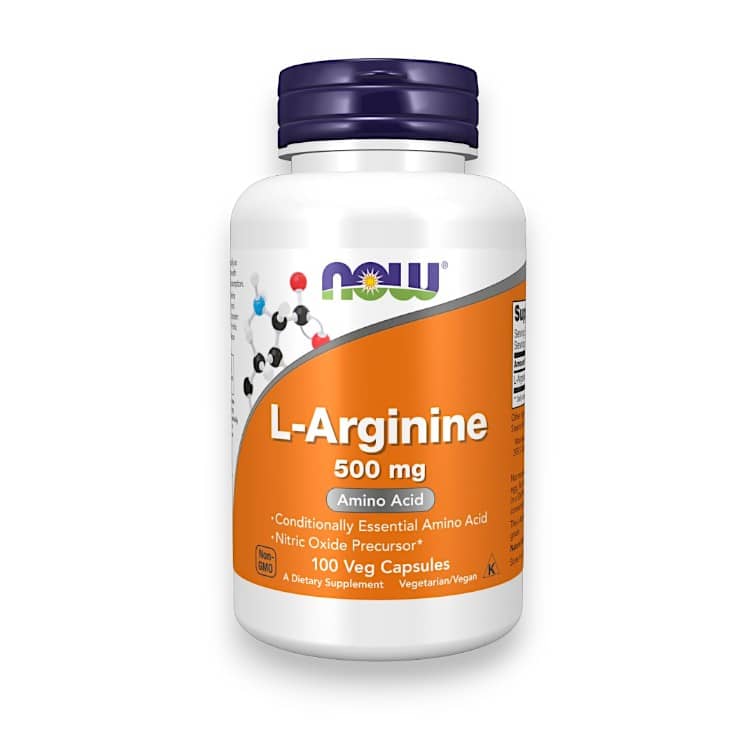 NOW Foods, L-Arginine, 500 mg, 100 Veg Capsules 1