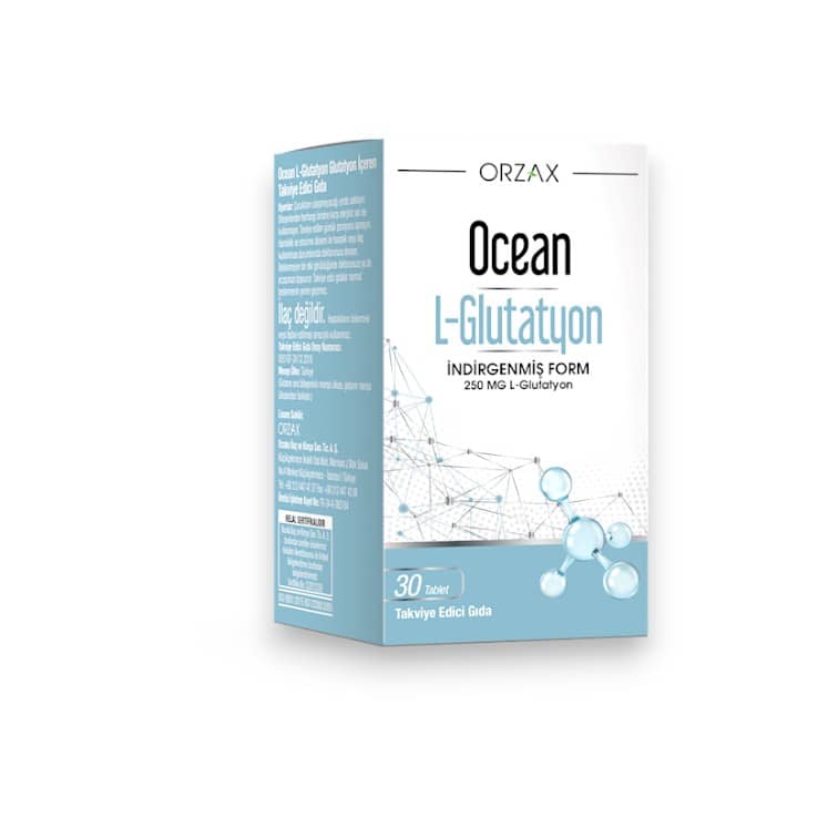 Ocean L-Glutathione, 250 my, 30 Tablets 1