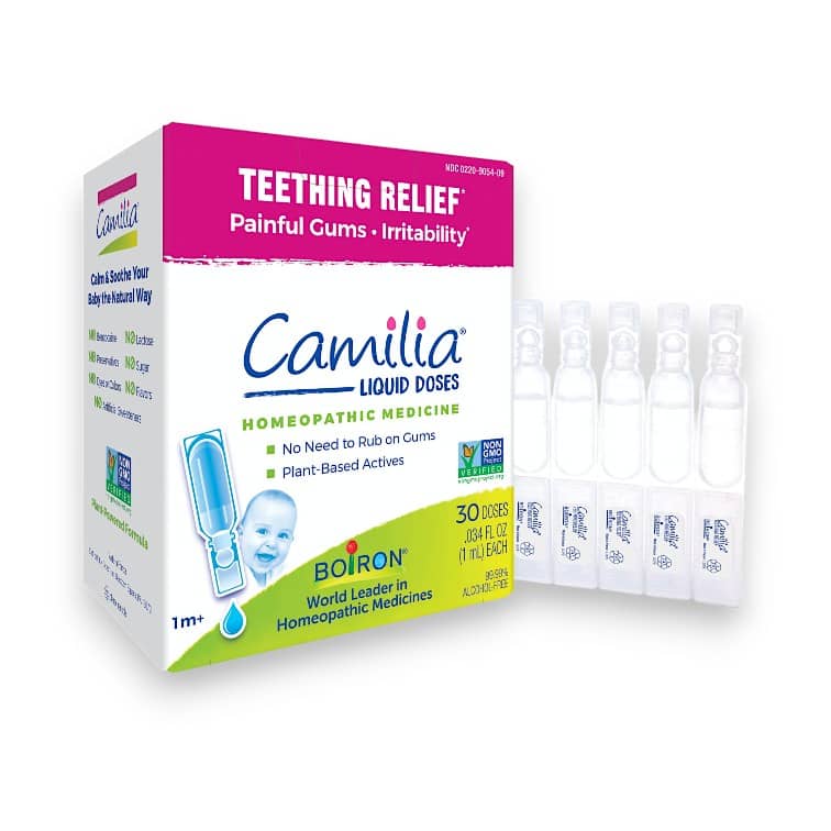 Boiron, Camilia®, Teething Relief, 1 Month+, 30 Doses, 0.034 fl oz (1 ml) Each 1