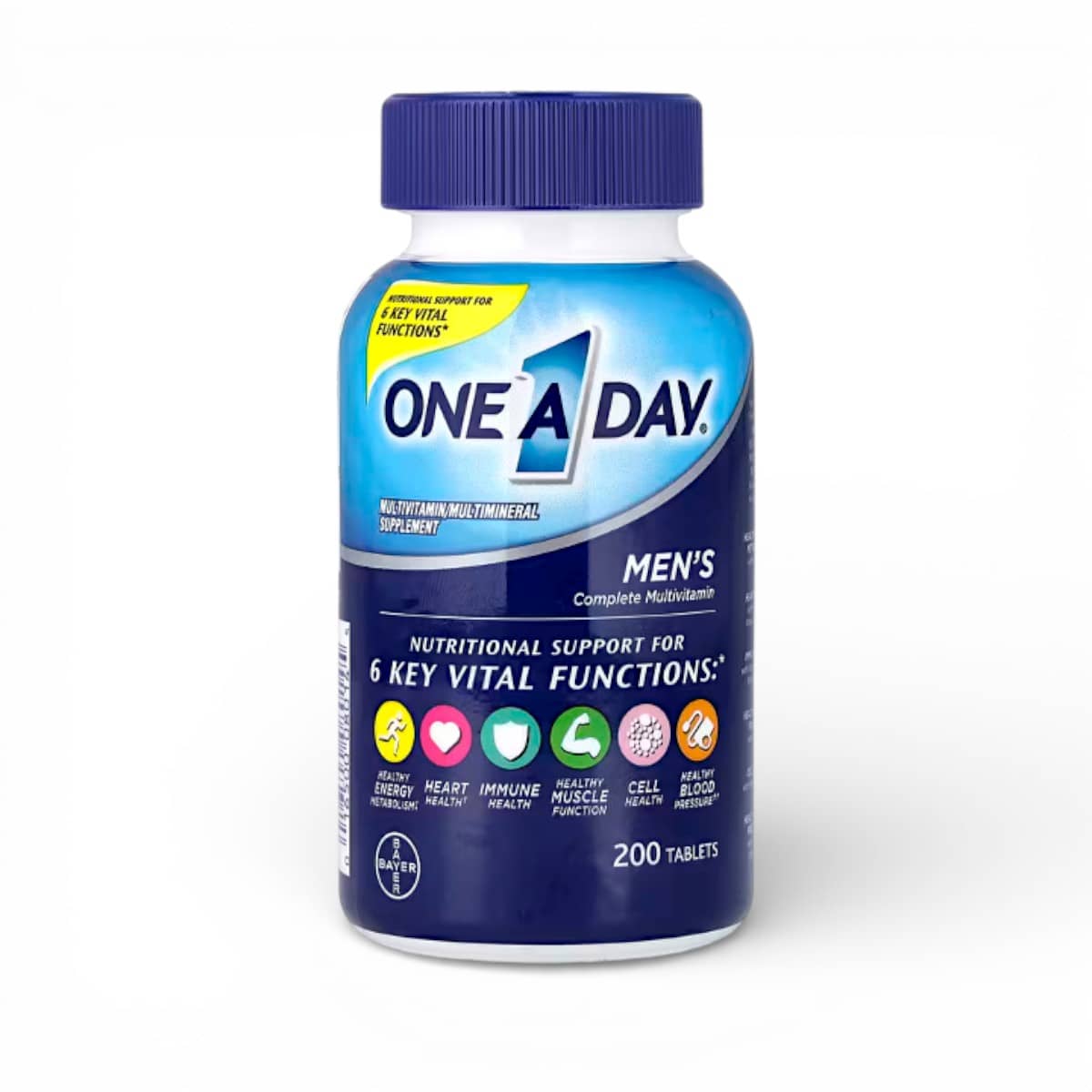 One-A-Day, Men's Complete Multivitamin, 200 Tablets 1