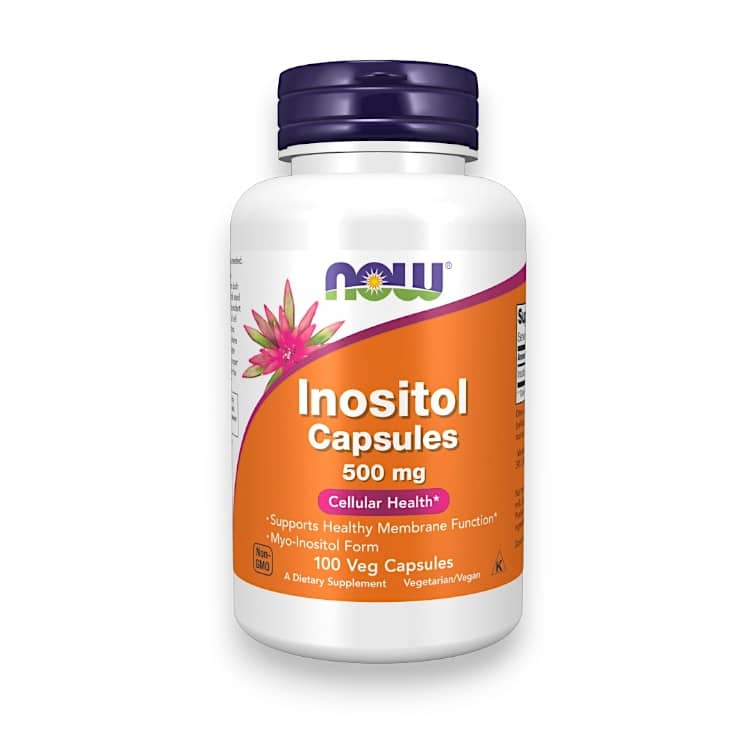 NOW Foods, Inositol Capsules, 500 mg, 100 Veg Capsules 1