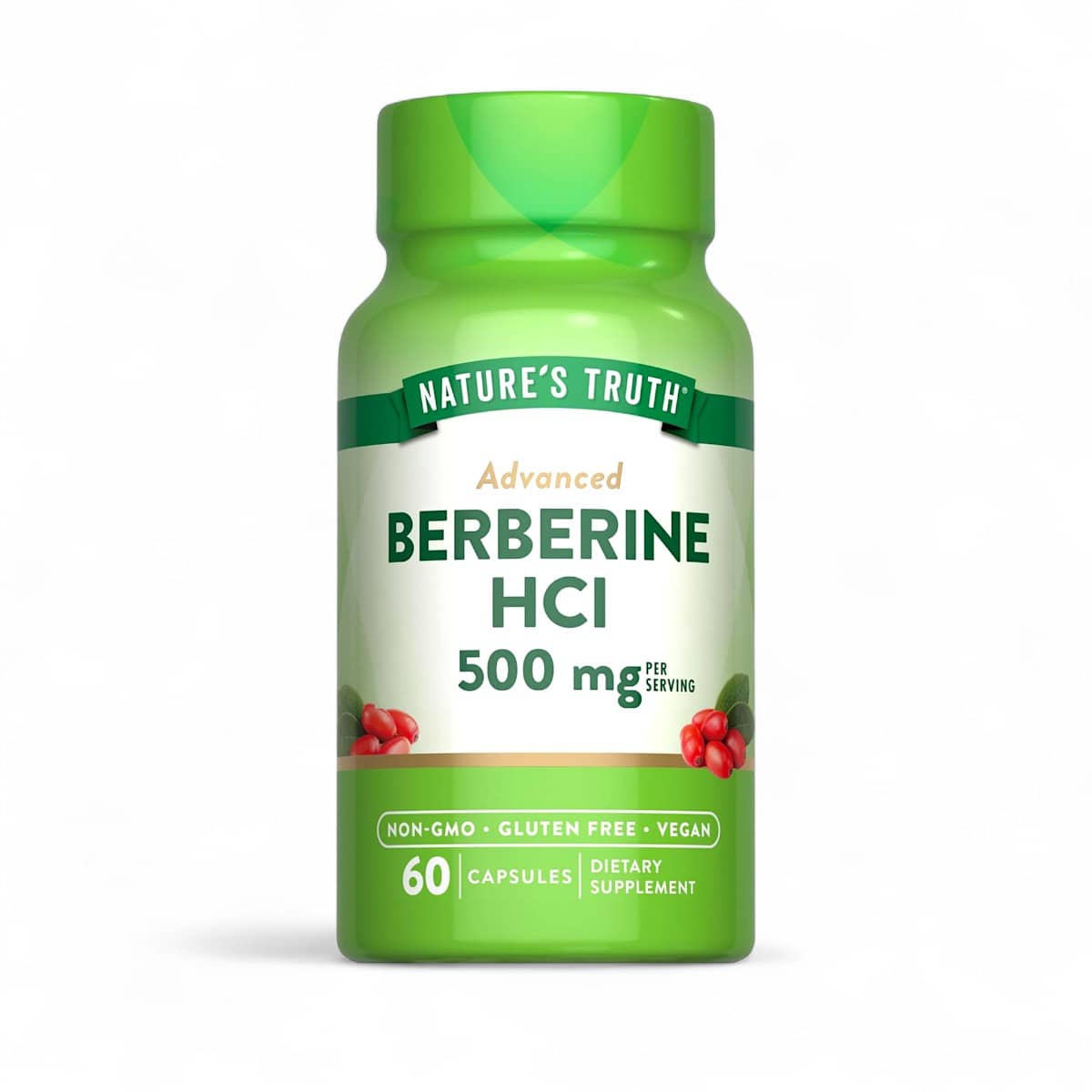 Nature's Truth, Berberine HCI, 60 Capsules (250 mg per Capsule) By Nature's Truth 1