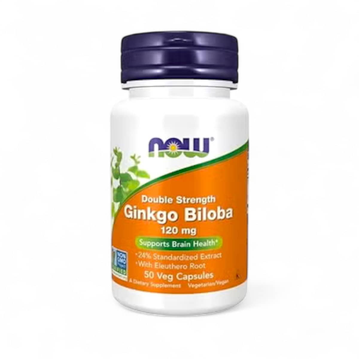 NOW Foods, Ginkgo Biloba, 120 mg, 50 Veg Capsules 1