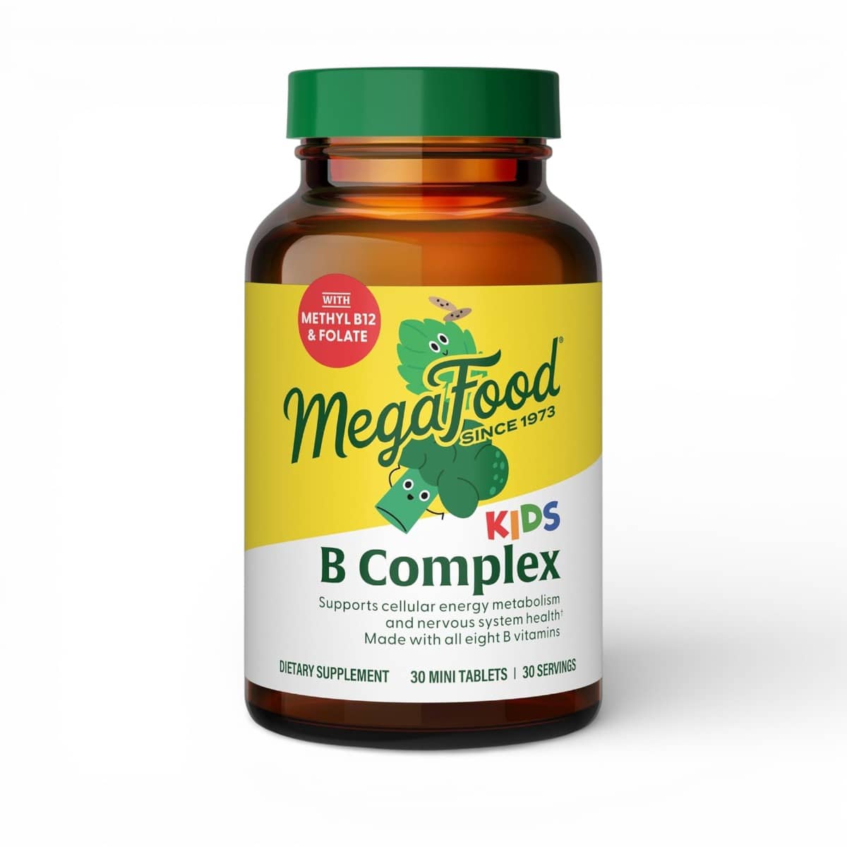 MegaFood, Kids B Complex, 30 Mini Tablets 1
