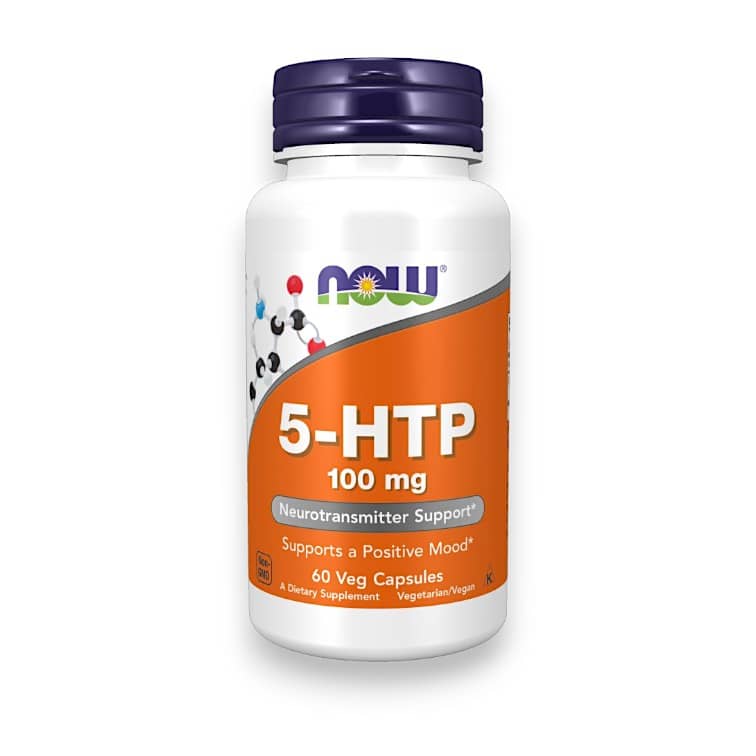 NOW Foods, 5-HTP, 100 mg, 60 Veg Capsules 1
