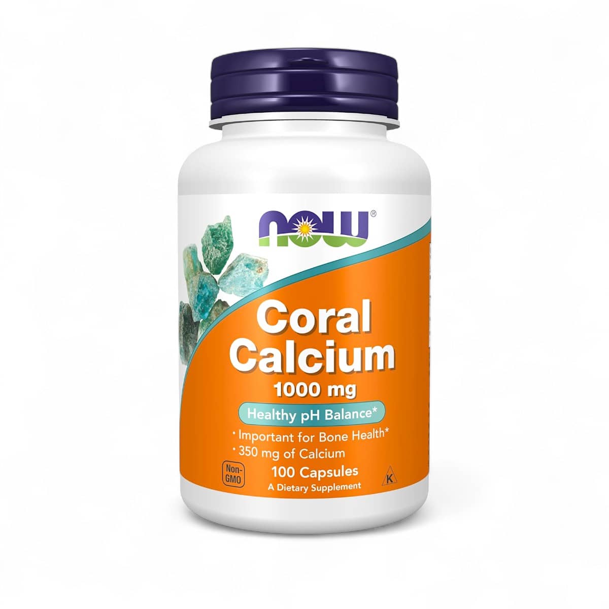 NOW Foods, Coral Calcium, 350 mg, 100 Capsules 1