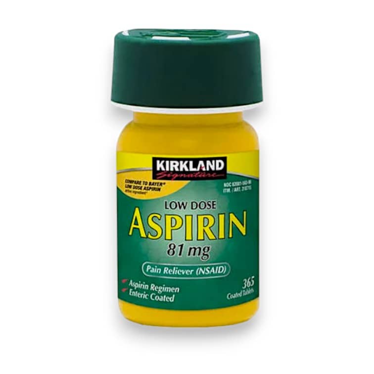 Kirkland, Aspirin, 81 mg, 365 tablets 1