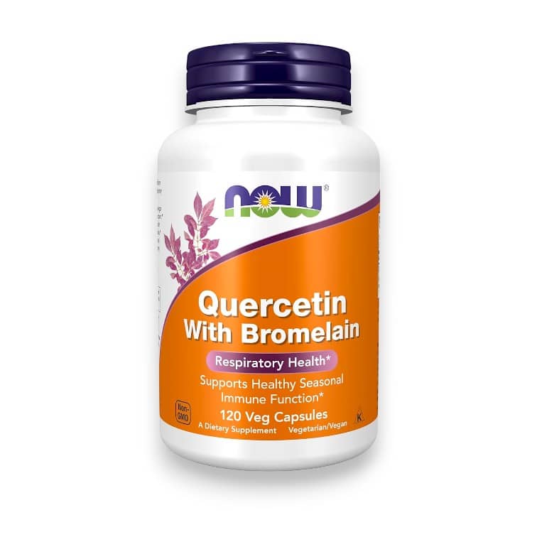 NOW Foods, Quercetin with Bromelain, 120 Veg Capsules 1