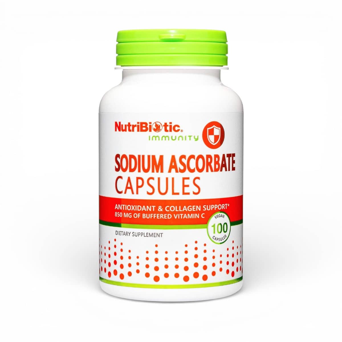 NutriBiotic, Immunity, Sodium Ascorbate, 100 Vegan Capsules 1