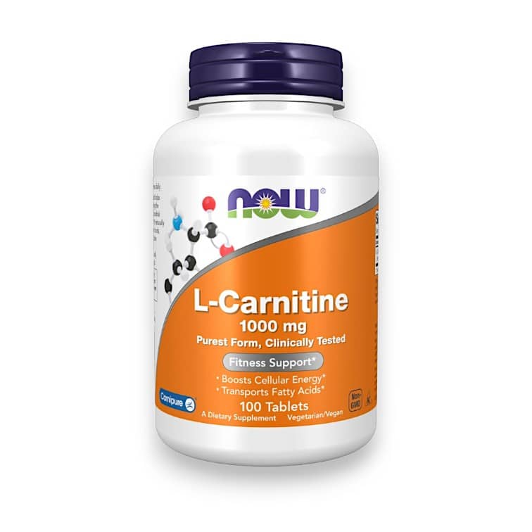 NOW Foods, L-Carnitine, 1000 mg, 100 Tablets 1