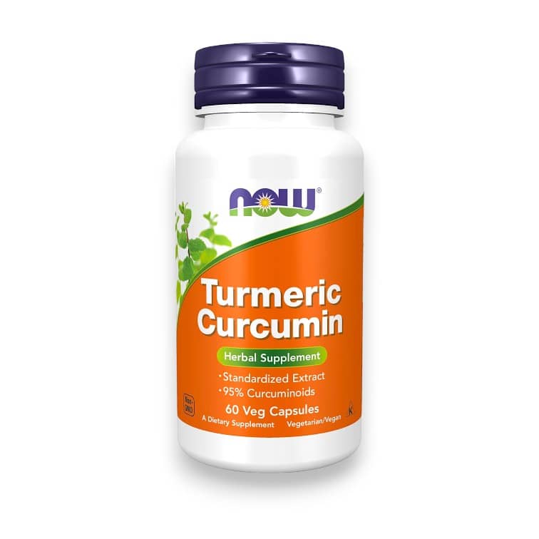NOW Foods, Turmeric Curcumin, 60 Veg Capsules (665 mg per Capsule) 1