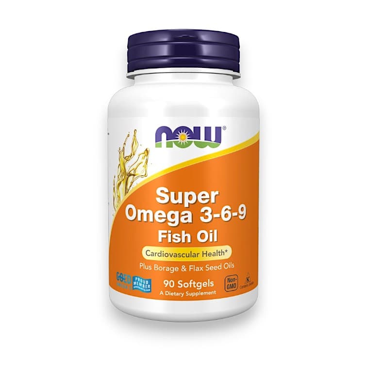 NOW Foods, Super Omega 3-6-9, 1,200 mg, 90 Softgels