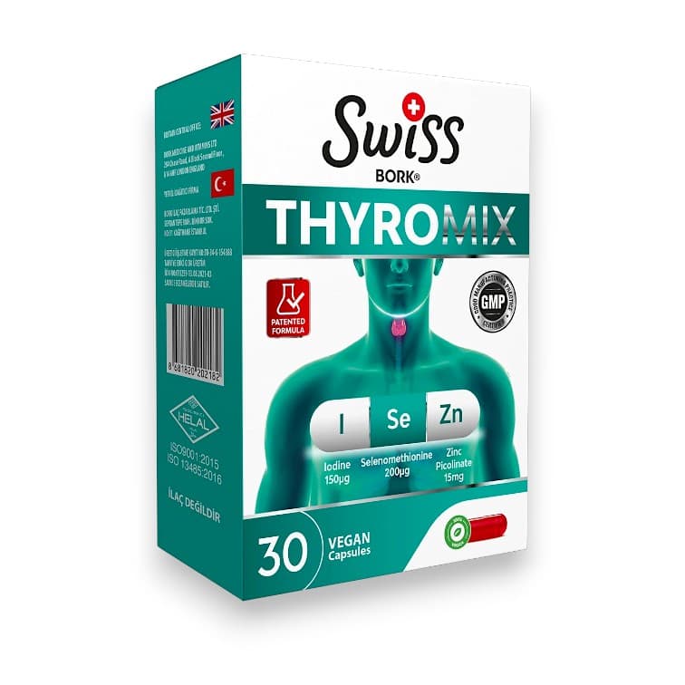BORK, Swiss Thyromix, 30 VegCaps