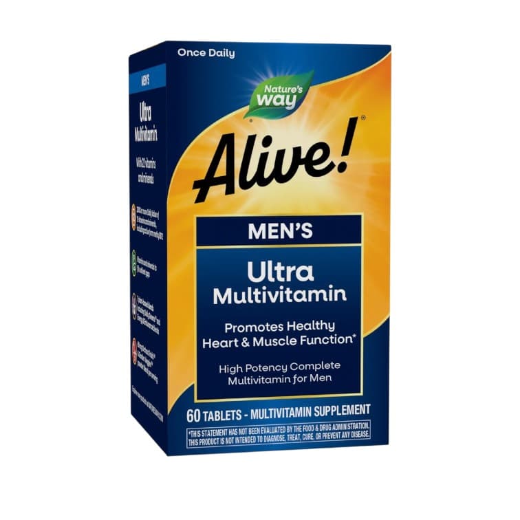 Nature's Way, Alive! Men's Ultra Multivitamin, 60 Tablets