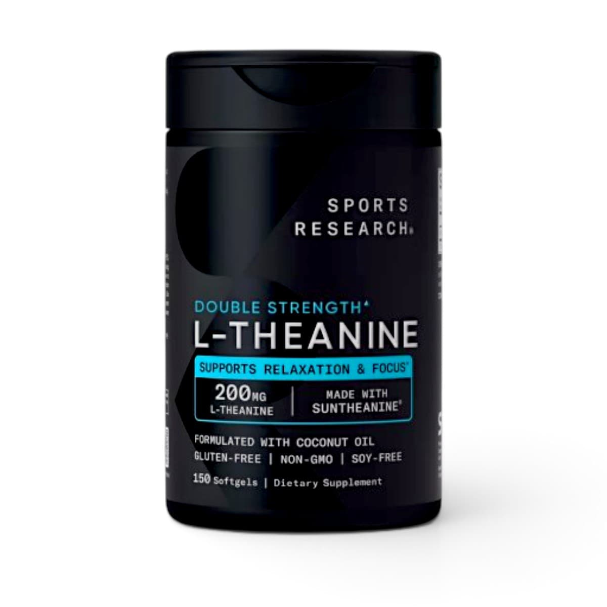 Sport Research, L-theanine, 200 mg, 150 SoftGels