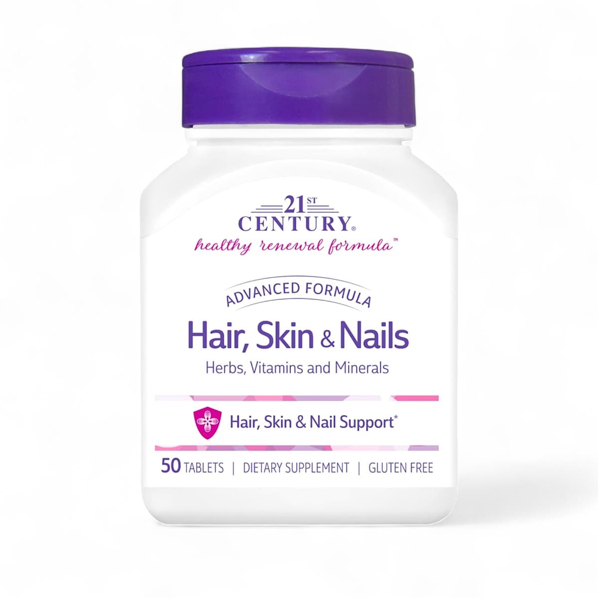21st Century, Advanced Formula Hair, Skin & Nails, 50 Tablets