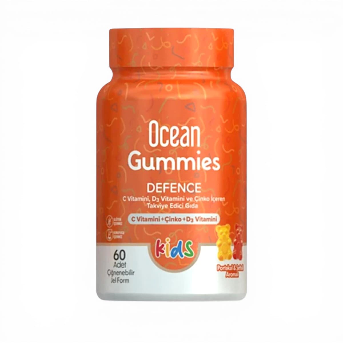 OCEAN, GUM DEFENCE KIDS 60 GUM (для детей)