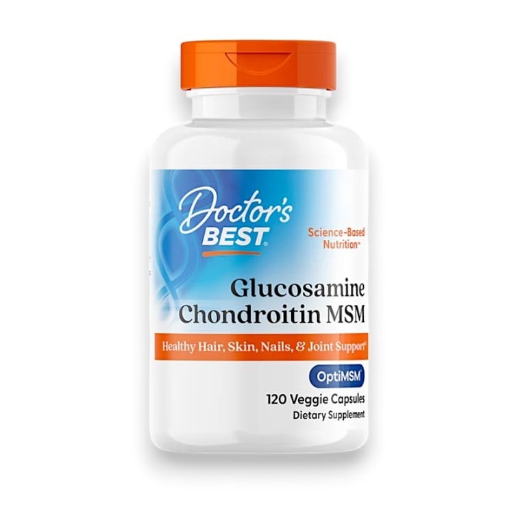 Doctor's Best, Glucosamine Chondroitin MSM, 120 Capsules