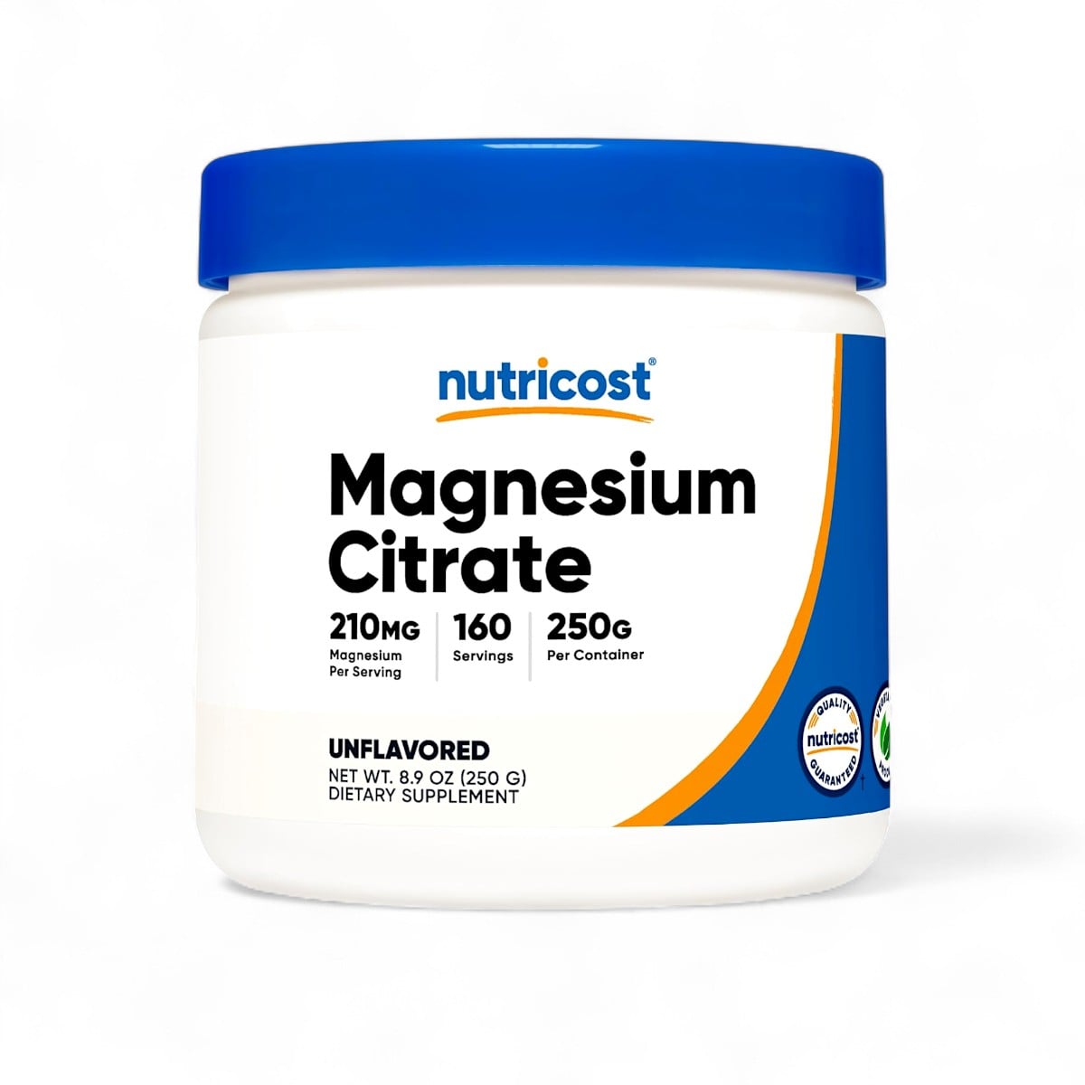 Nutricost, Magnesium Citrate, Unflavored, 8.9 oz (250 g)