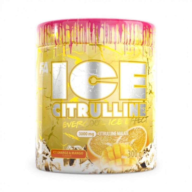 FA Nutrition, ICE Citrulline 300 g Icy orange & mango