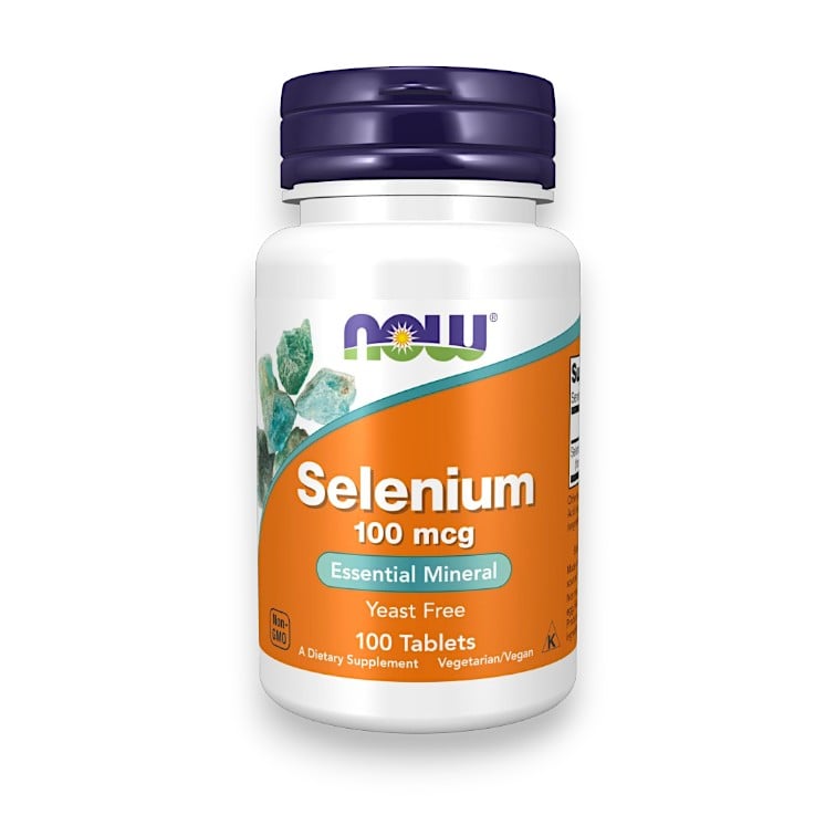 NOW Foods, Selenium, 100 mcg, 100 Tablets