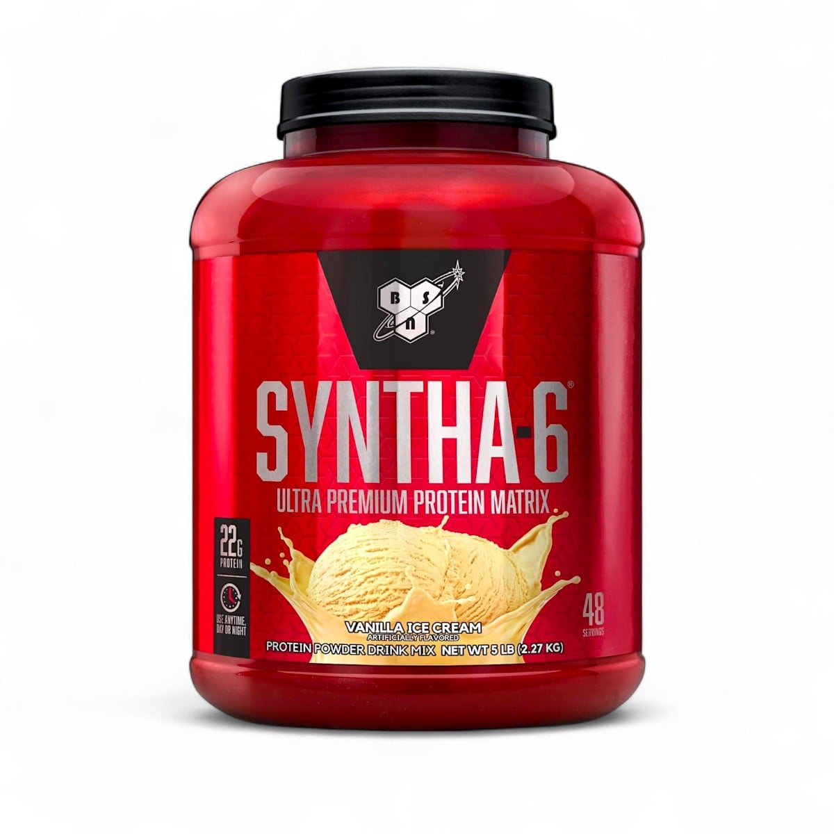 BSN, SYNTHA-6, Vanilla ice cream, 2.27 kg