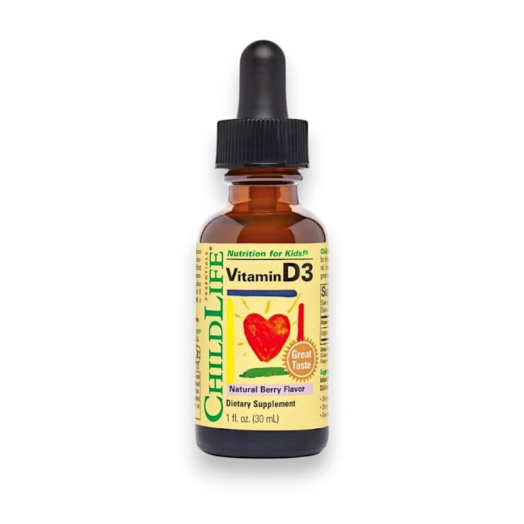 ChildLife Essentials, Vitamin D3, Natural Berry, 1 fl oz (30 ml)