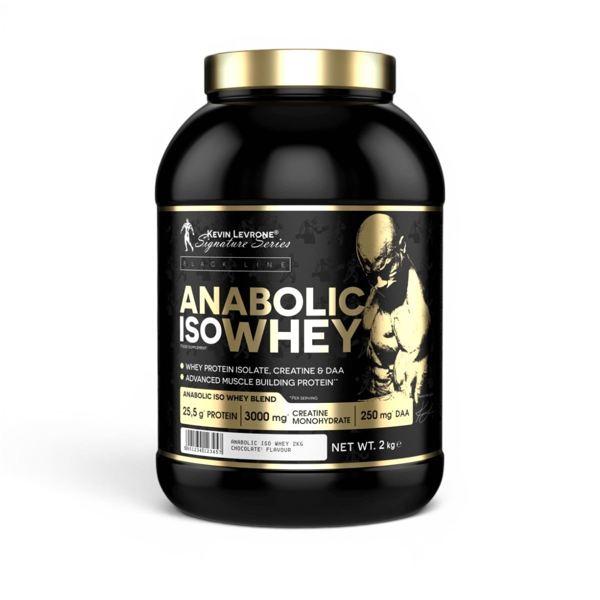 KEVIN LEVRONE, ANABOLIC ISO WHEY, 2 kg Chocolate