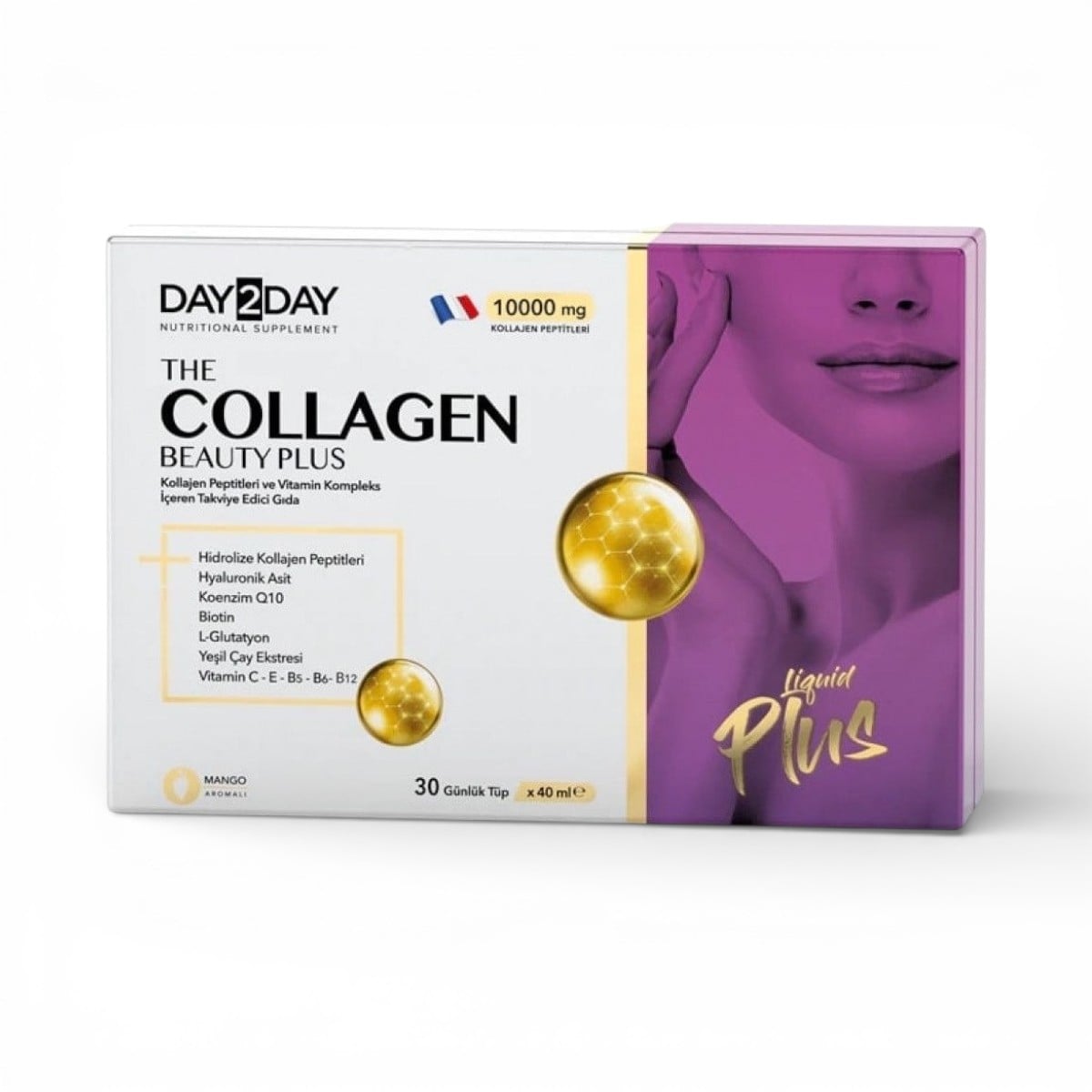 Day2Day, Collagen Beauty Plus, 10,000 mg, 30 Daily Tube