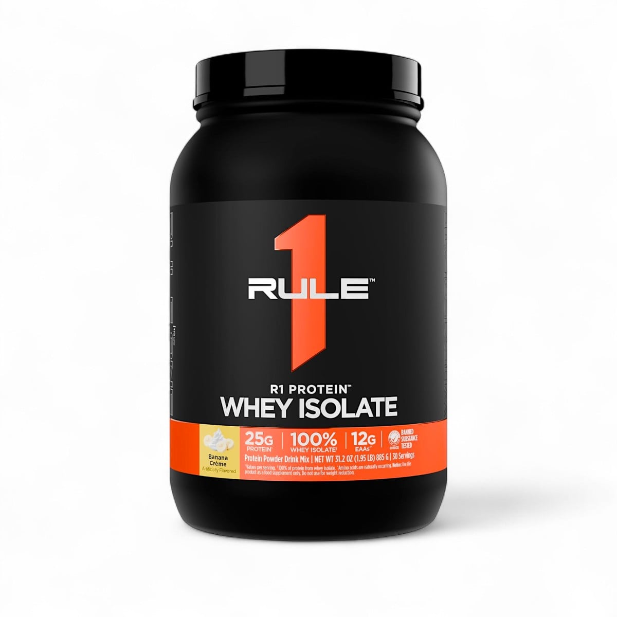 RuleOne, Protein Isolate, Frozen Banana, 885 gr