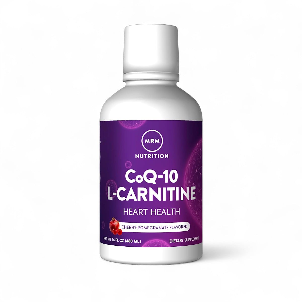 MRM Nutrition, CoQ-10 L-Carnitine Liquid, Orange-Vanilla, 16 fl oz (480 ml)