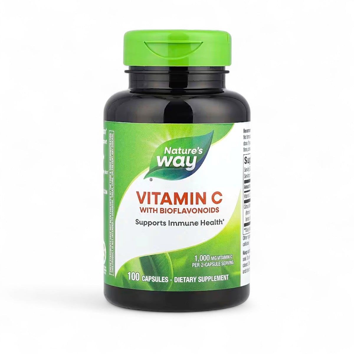 Nature's Way, Vitamin C With Bioflavonoids, 100 Capsules