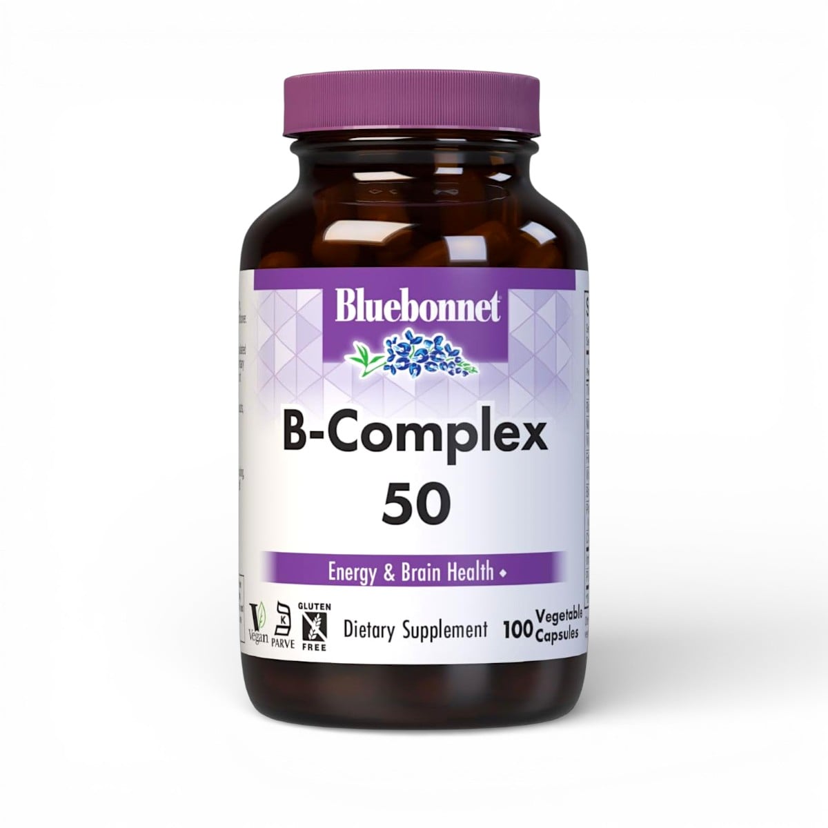 Bluebonnet Nutrition, B-Complex 100, 50 Vegetable Capsules