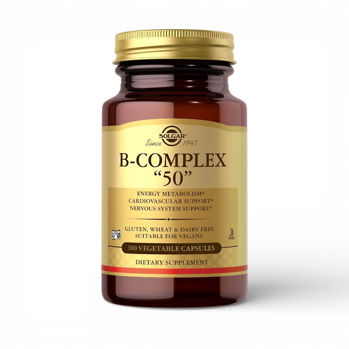 Solgar, B-Complex "50", 100 Vegetable Capsules