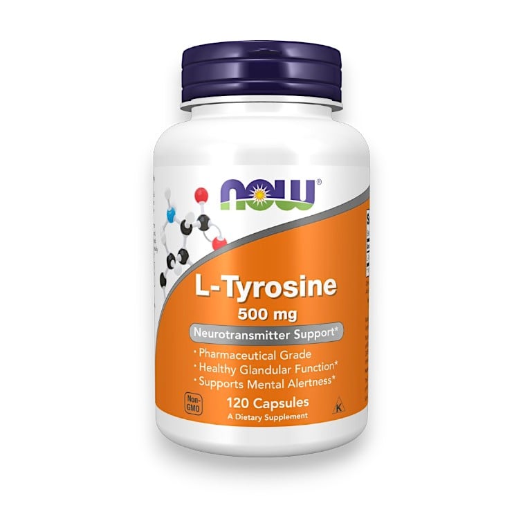 NOW Foods, L-Tyrosine, 500 mg, 120 capsules