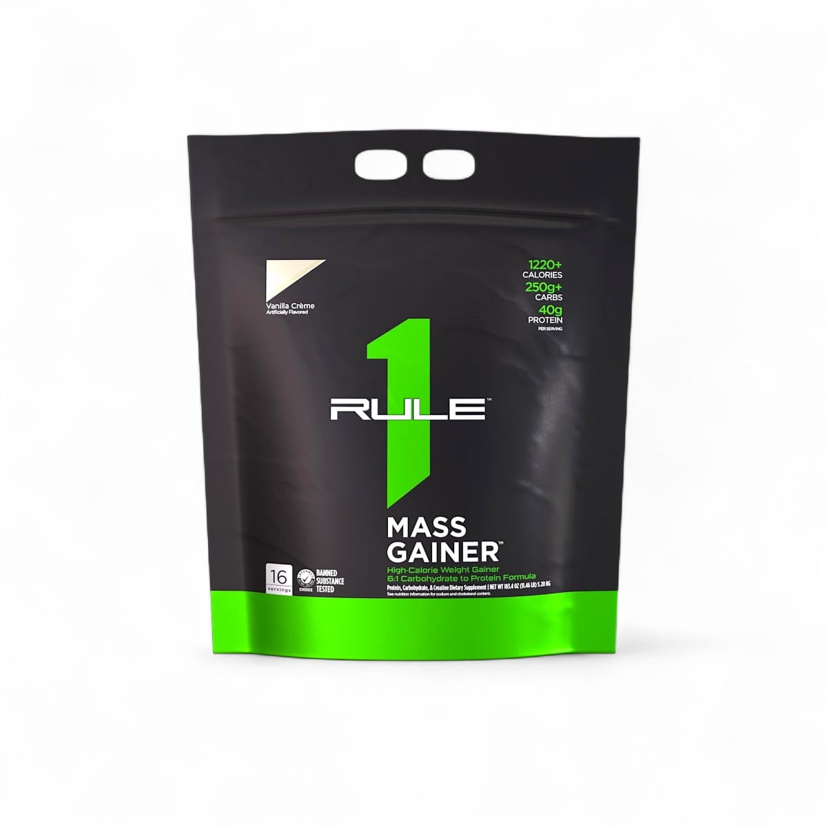 RuleOne, Mass Gainer, Chocolate, 5.2 kg