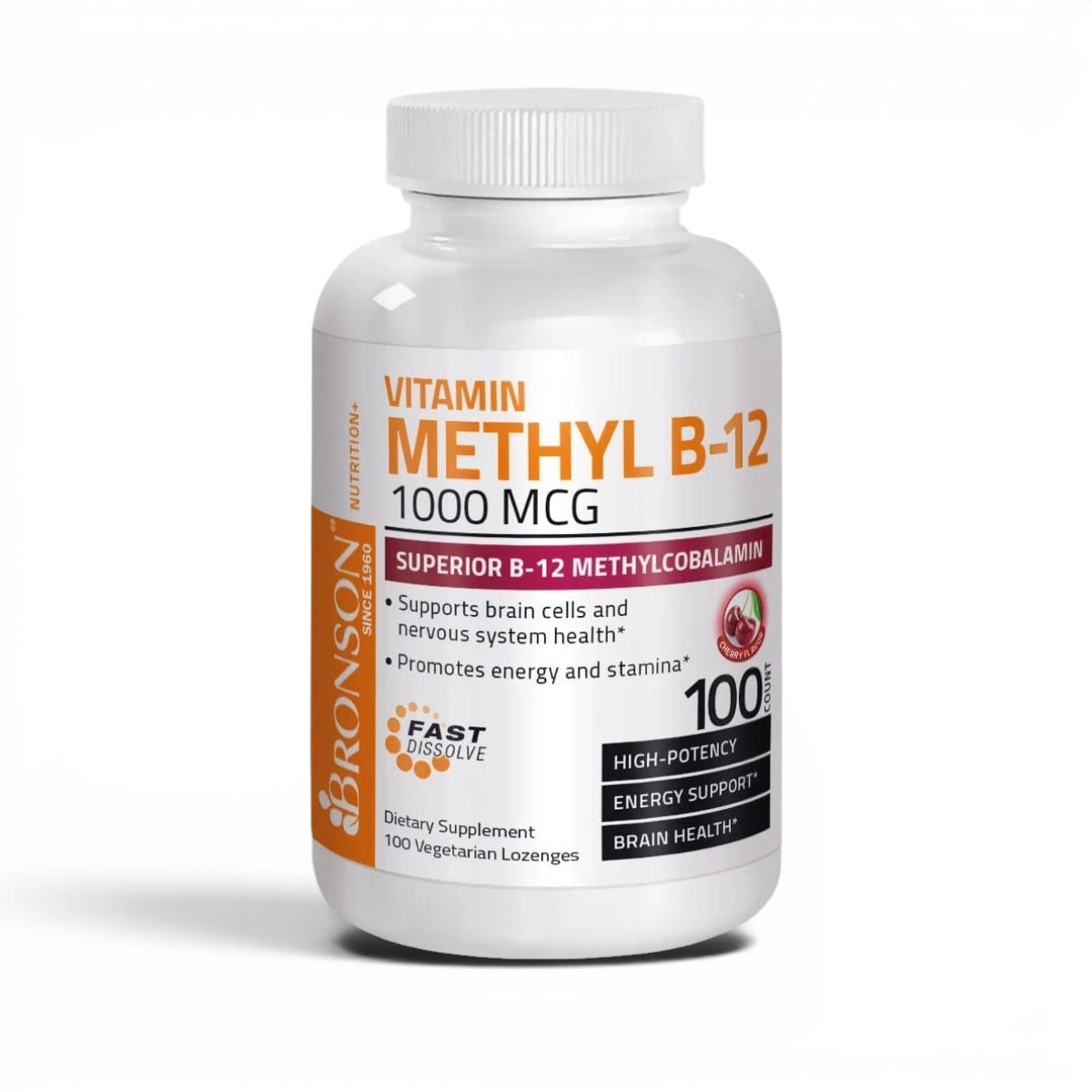Bronson, Methyl, B-12, 1000 mcg, 100 Lozenges