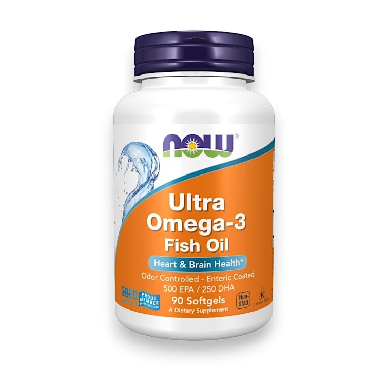NOW Foods, Ultra Omega-3 Fish Oil, 90 Softgels